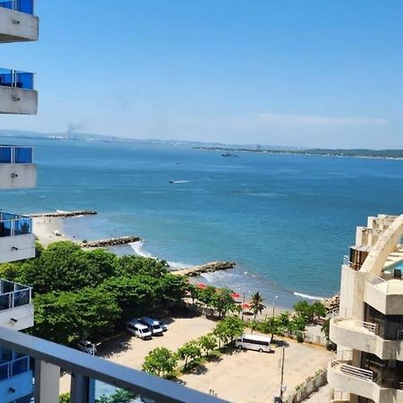 Apartamento Con Vista Al Laguito Y Al Mar Cartagena المظهر الخارجي الصورة