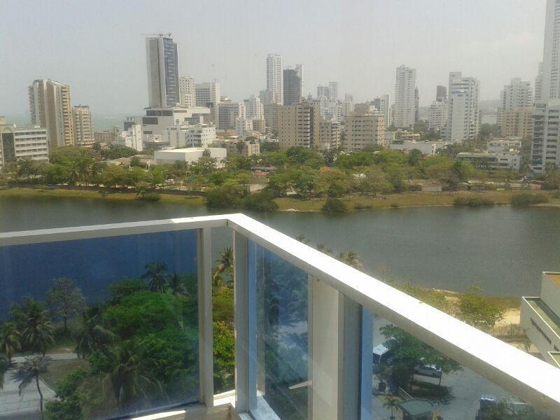 Apartamento Con Vista Al Laguito Y Al Mar Cartagena المظهر الخارجي الصورة